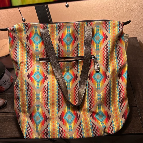 Ariat Southwestern Tote bag - Picture 5 of 9